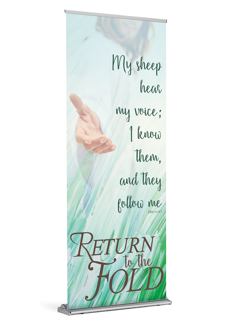 Return to the Fold <br>Welcome Back <br>Banner