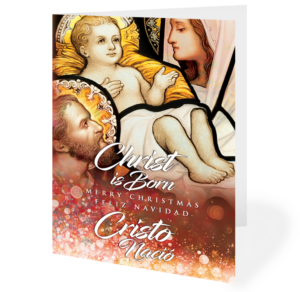 Christ Child Card - Bilingual