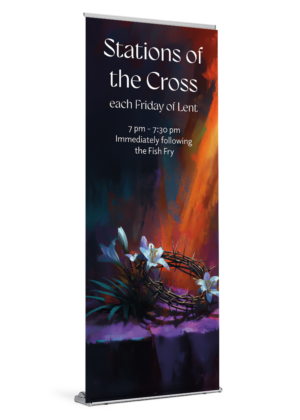 Lent - Custom Stations of the Cross Banner