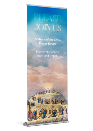 Lent - Custom Please Join Us Banner