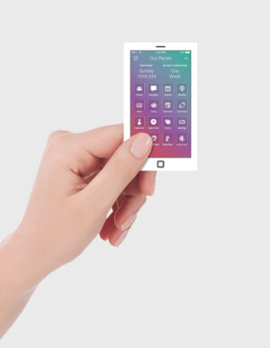 myParish App Promo Cards