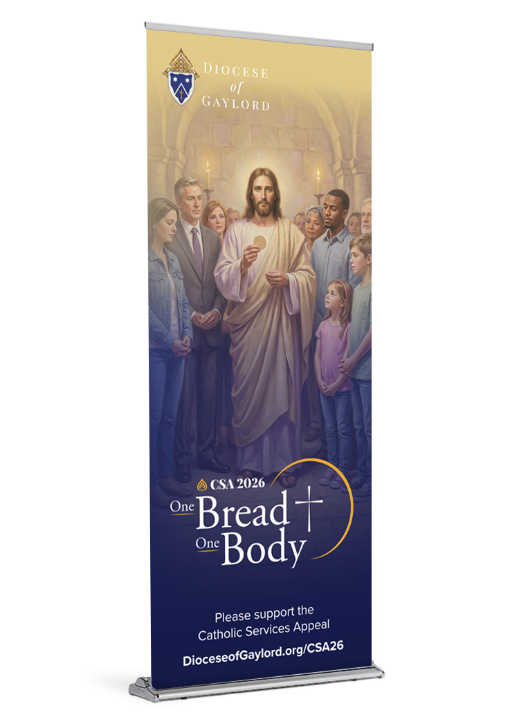 Diocese of Gaylord - Catholic Services Appeal 2026 - One Bread, One Body