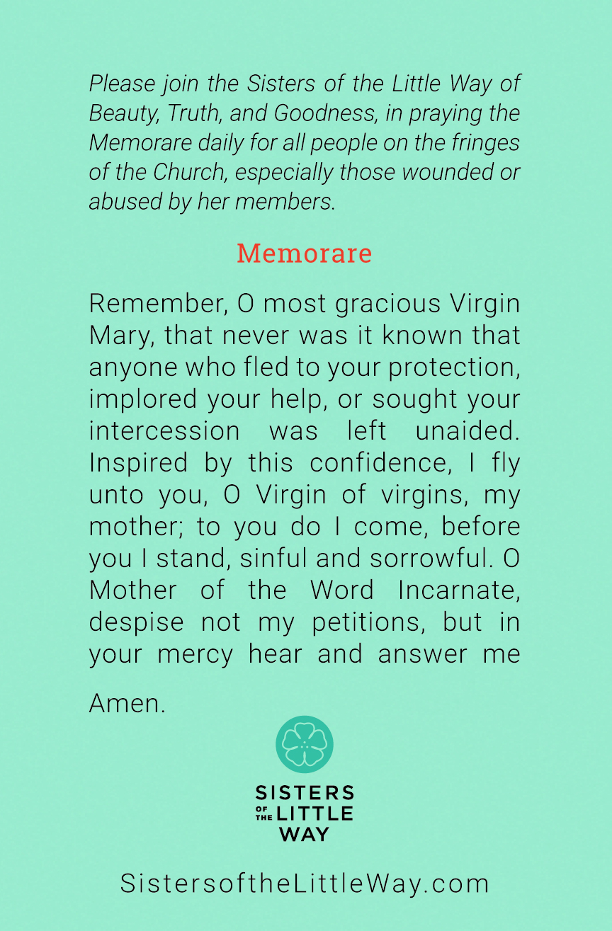 Memorare Prayer Card - Image 2
