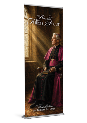 Blessed Fulton Sheen Banner
