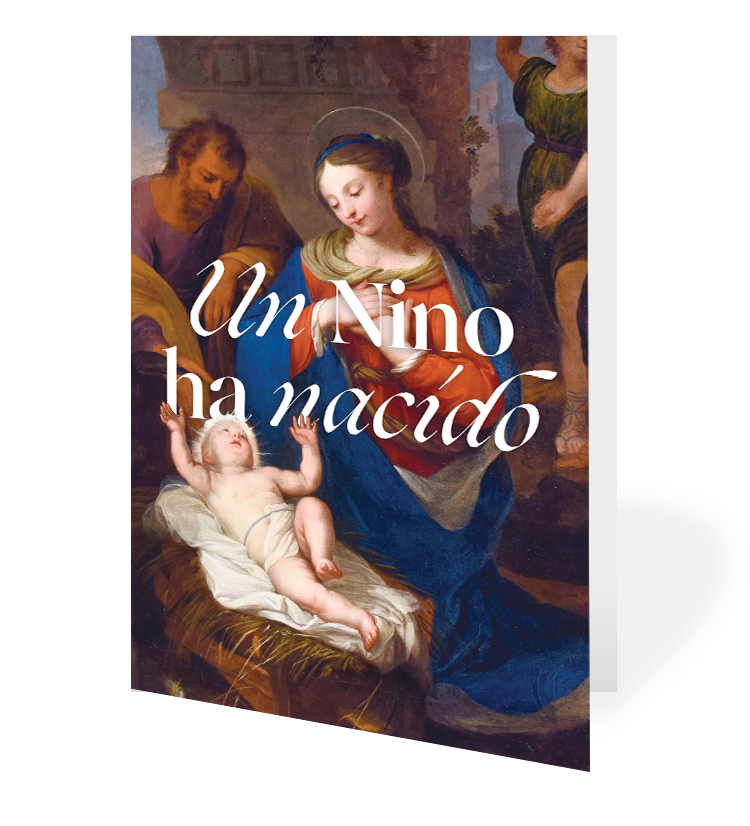 A Child is Born Greeting Card - Spanish