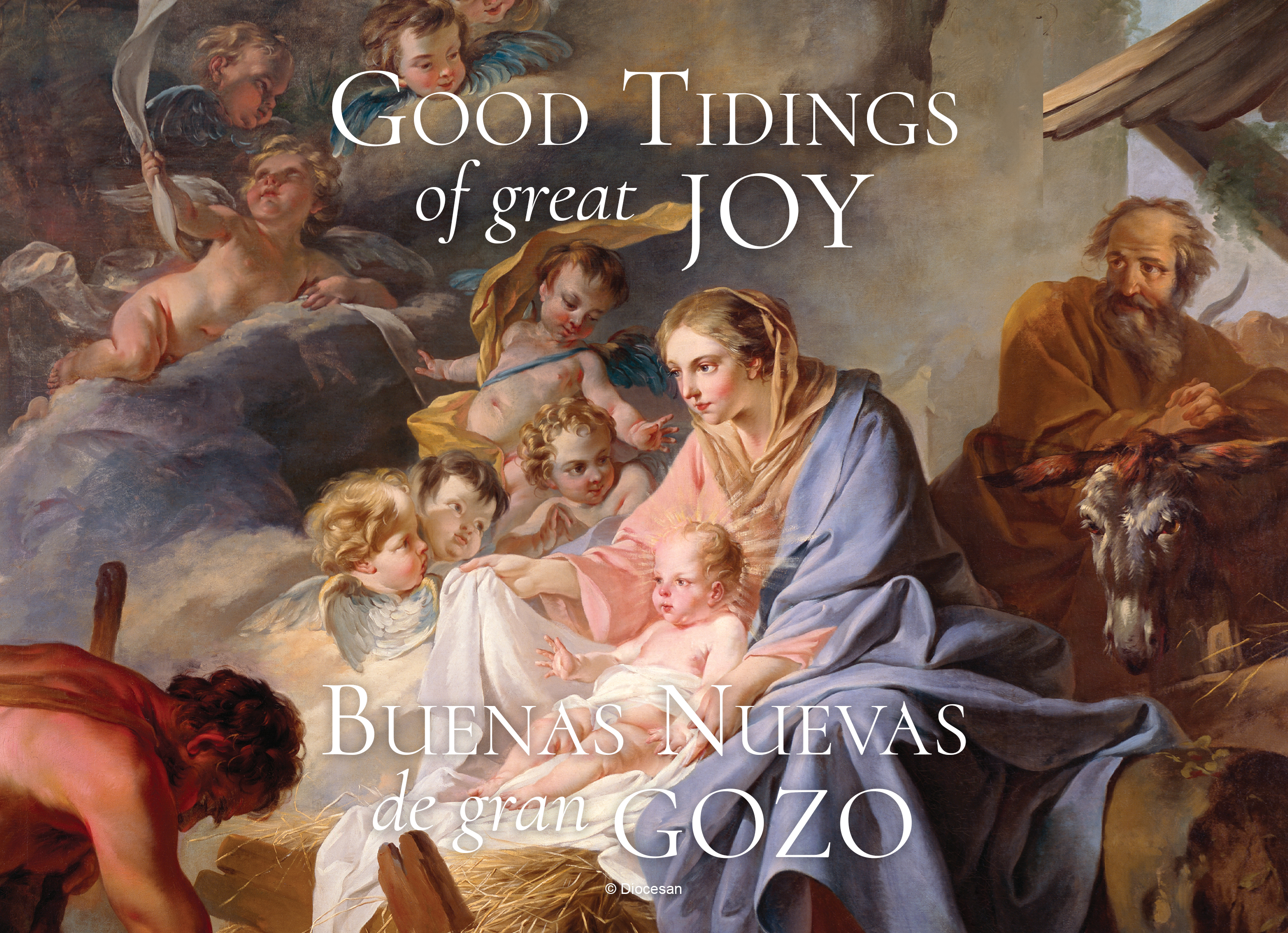 Good Tidings - Bilingual - Postcard